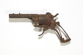 La pistola cuyo disparo, supuestamente,