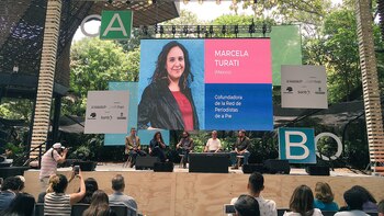 La periodista Marcela Turati fue