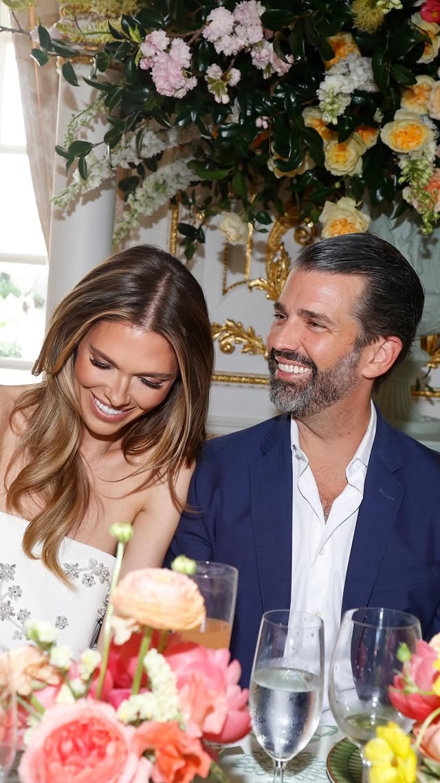 El compromiso entre Anderson y Donald Trump Jr. se anunció públicamente en la Casa Blanca en diciembre de 2025. (Instagram/Bettina Anderson)