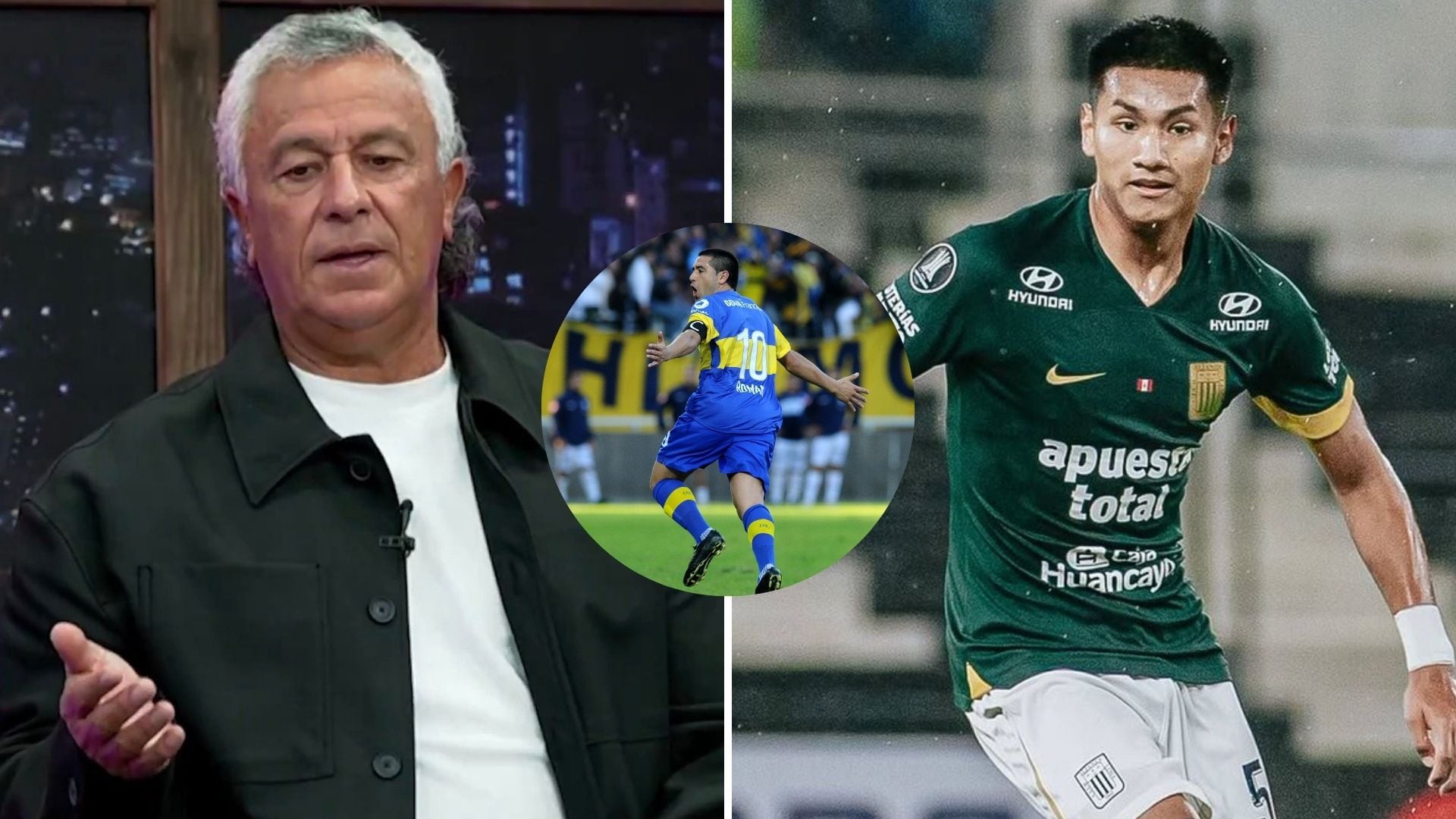 Néstor Gorosito se atrevió a comparar a Piero Cari con Juan Román Riquelme. - Crédito: Difusión