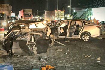 Reportan accidente en vía Mérida-Cancún cerca de estación del Tren Maya - Infobae