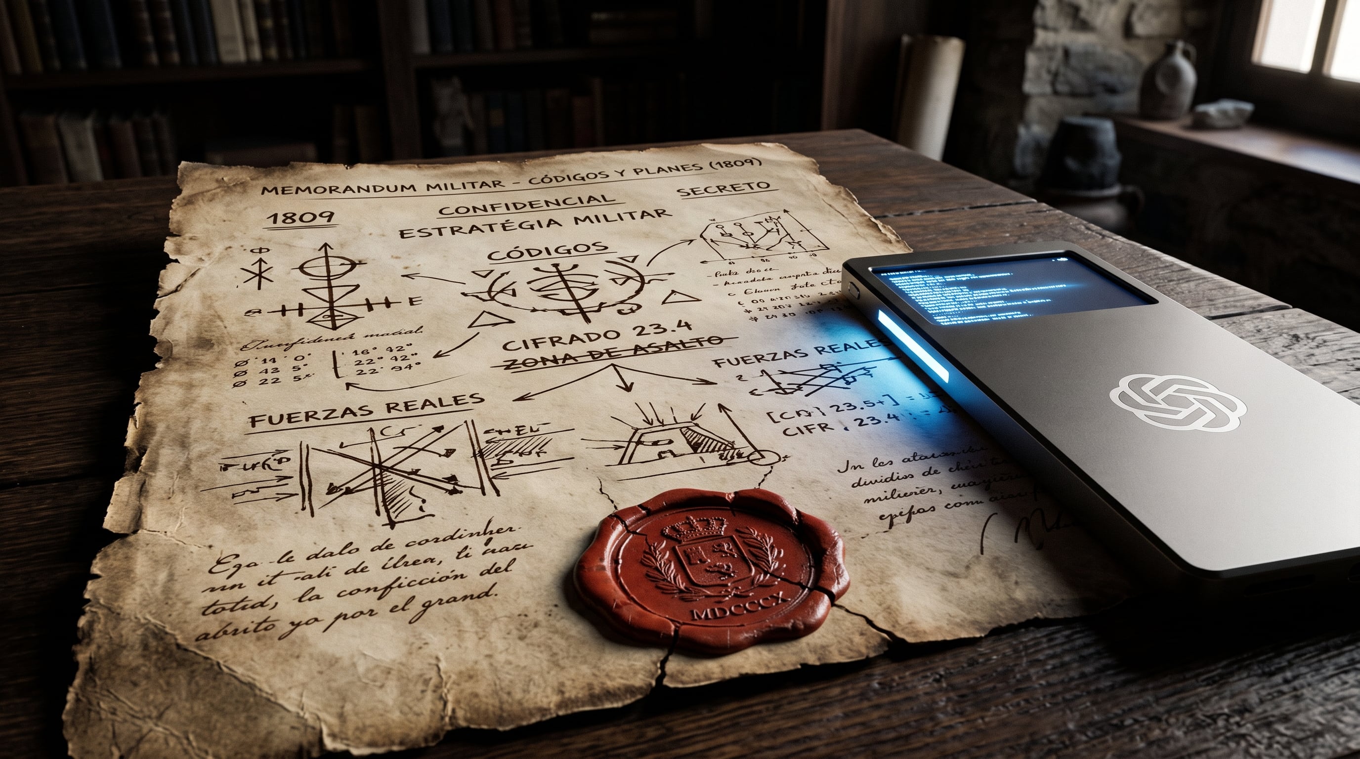 El sistema automatizado resolvió el documento en aproximadamente seis horas, tras identificar 175 marcas trazadas a mano y agrupar los signos equivalentes antes de iniciar el análisis criptográfico (Imagen Ilustrativa Infobae)