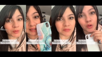 La mujer en el vídeo