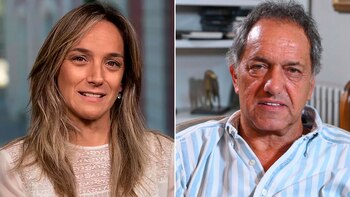 Malena Galmarini y Daniel Scioli