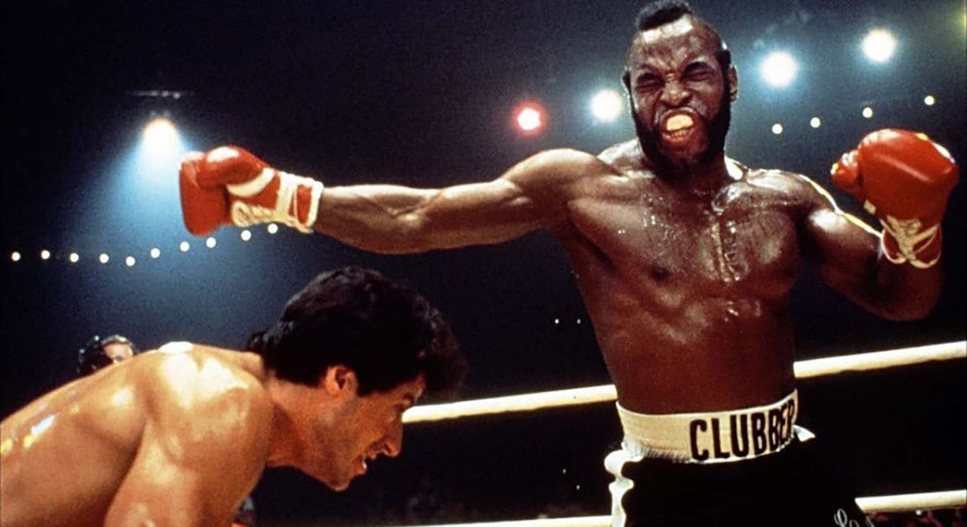 Rocky III convirtió a Mr. T en una estrella mundial con el personaje de Clubber Lang y la frase