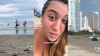 Turista argentina en Cartagena contó que luego de las 5:30 p. m. nadie puede permanecer en la playa: “Te sacan con policías”