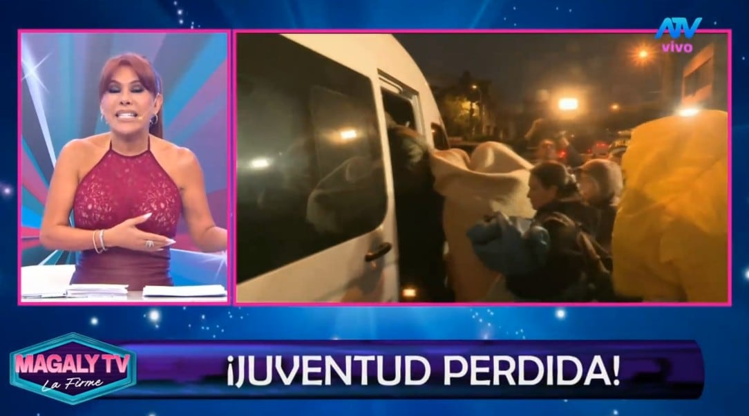 Magaly Medina reflexiona sobre presunta agresión en Liceo Naval y cuestiona la formación de adolescentes. Captura: Magaly TV La Firme.