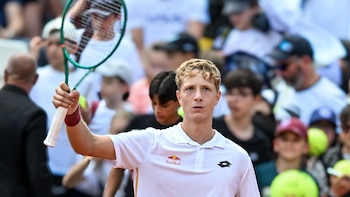 El español Landaluce pierde su 'lucky' ante Medvedev, rival de Sinner en semifinales de Roma