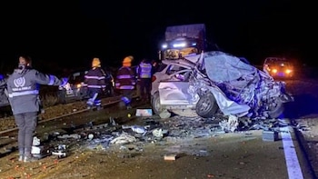 Tragedia en Chubut: un choque