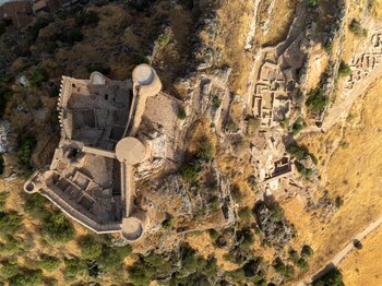 Castillo de Capilla, en Badajoz