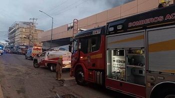 Es el segundo incendio en dos meses dentro del centro de abasto
