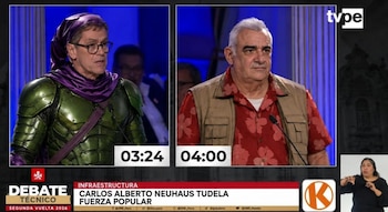 Memes invaden X tras enfrentamiento entre Rosangella Barbarán y Ernesto Zunini. Captura: x.