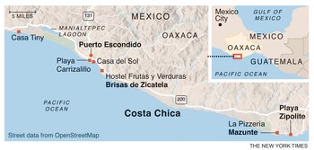 En un tramo salvaje de