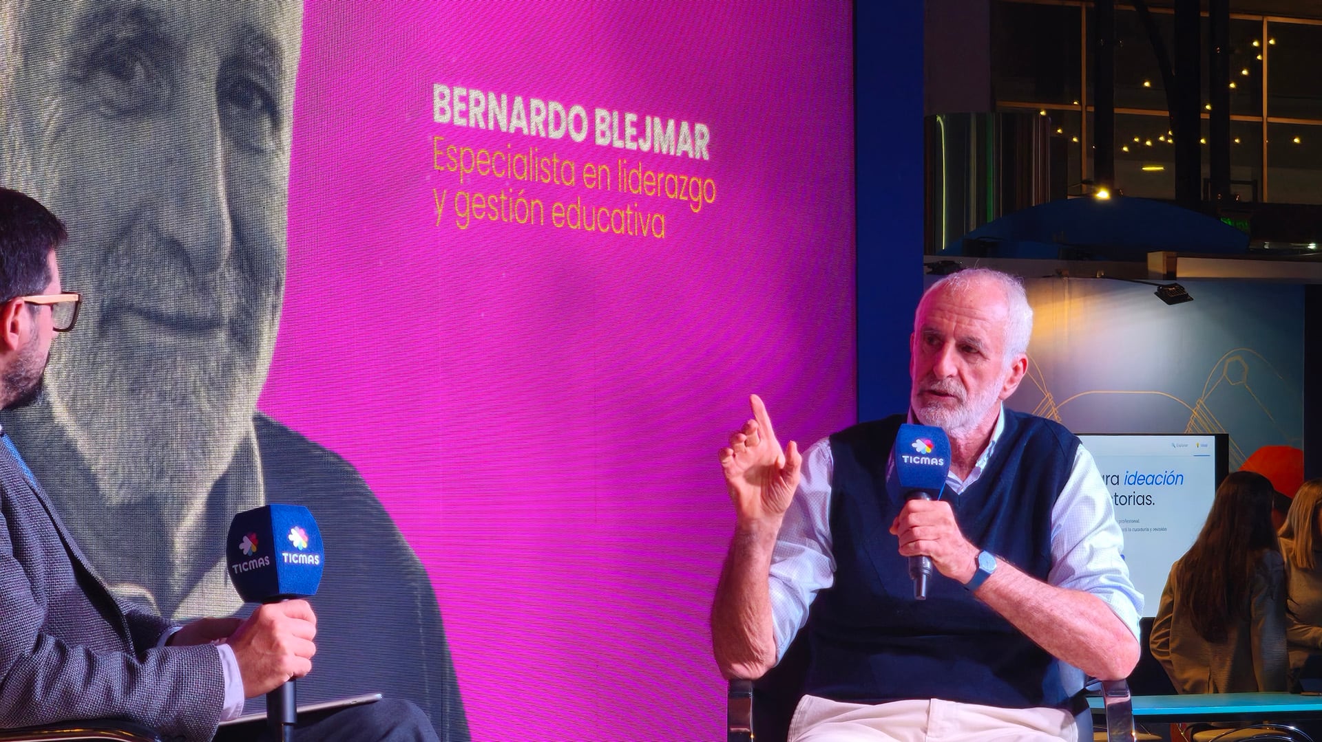 Bernardo Blejmar en el auditorio de Ticmas: “El liderazgo no tiene que ver con hacer cosas, sino con crear condiciones para que las cosas se hagan”