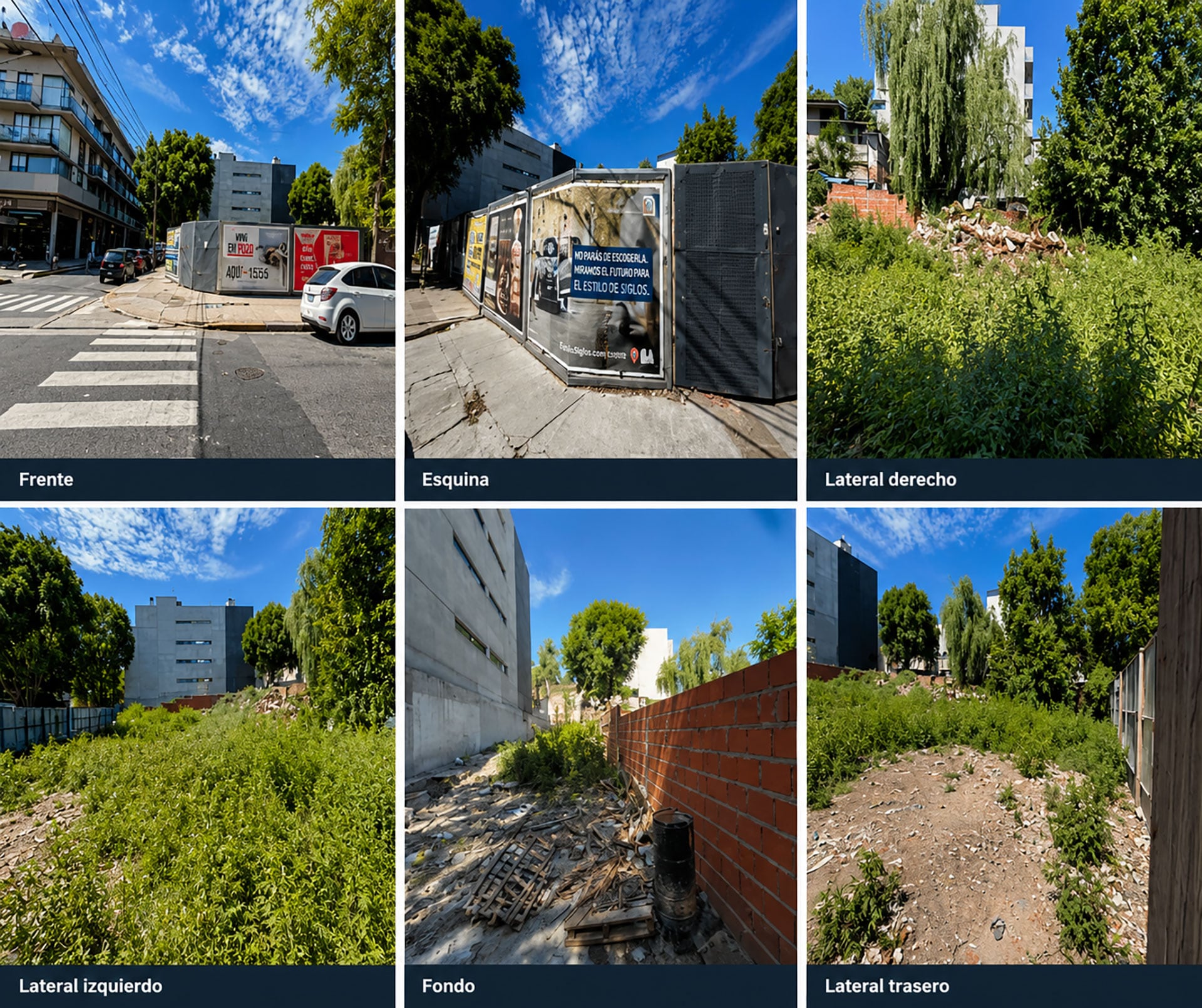 El predio se ubica dentro del área conocida como barrio parque Donado-Holmberg.