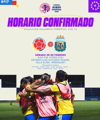 Así quedó el horario y