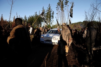 Weychafes (guerreros mapuche) se encuentran