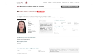 Carmela Yactayo Lévano aparece en