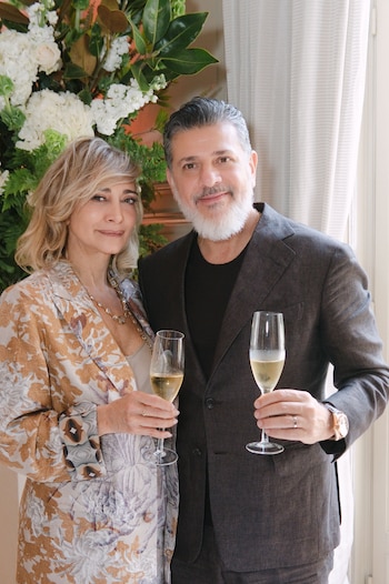 Imagen complementaria de Las 30 mejores fotos del casamiento civil de Andrea Ghidone y Pablo Otero