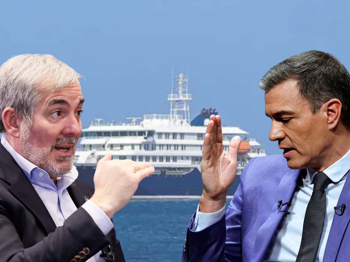 El Gobierno canario planta cara a Moncloa: cuestiona la decisión del Ejecutivo de Sánchez de que el crucero con hantavirus haga escala en Canarias - Infobae