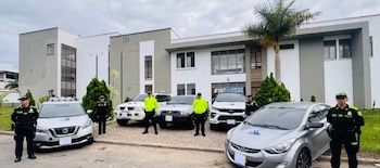 Los vehículos robados en Fusagasugá estaban avaluados en cerca de $700 millones, según la Policía - crédito Policía