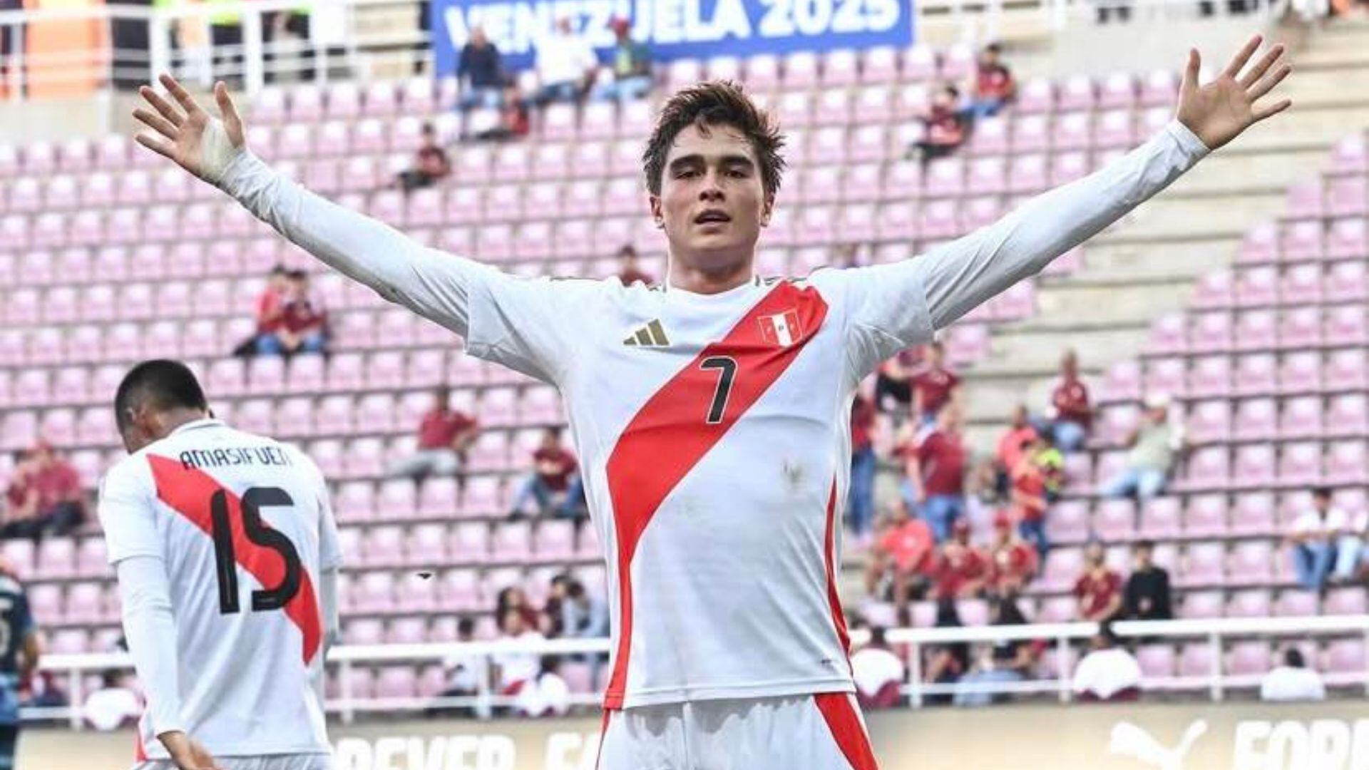 Juan Pablo Goicochea sorprendió a los peruanos por su olfato goleador. - Crédito: FPF