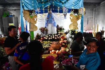 En horas de la tarde se realizará la cofradía con la Virgen Inmaculada Concepción en una tradicional procesión.