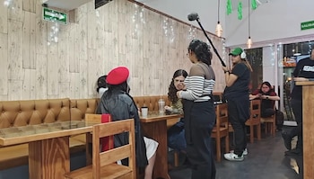 Johanne Sacrebleu en producción. (IMDB)