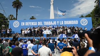 Marcha de la CGT contra
