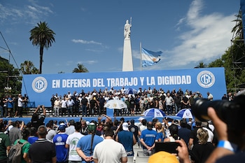 Marcha de la CGT contra