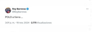 Roy Barreras se pronunció sobre