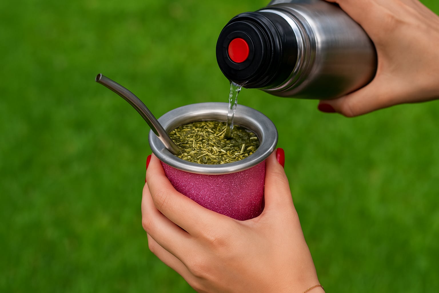 La yerba sin palo ofrece un sabor más concentrado y requiere bombillas con orificios pequeños para evitar el paso del polvo al mate (Imagen Ilustrativa Infobae)