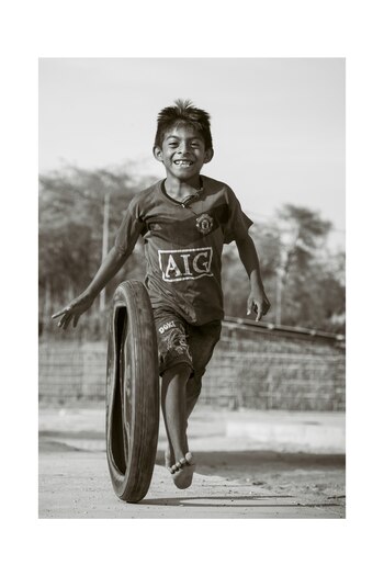 Su proyecto, llamado Malabaristas de