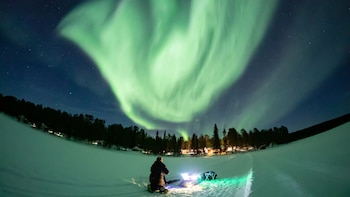 Las auroras boreales iluminan el