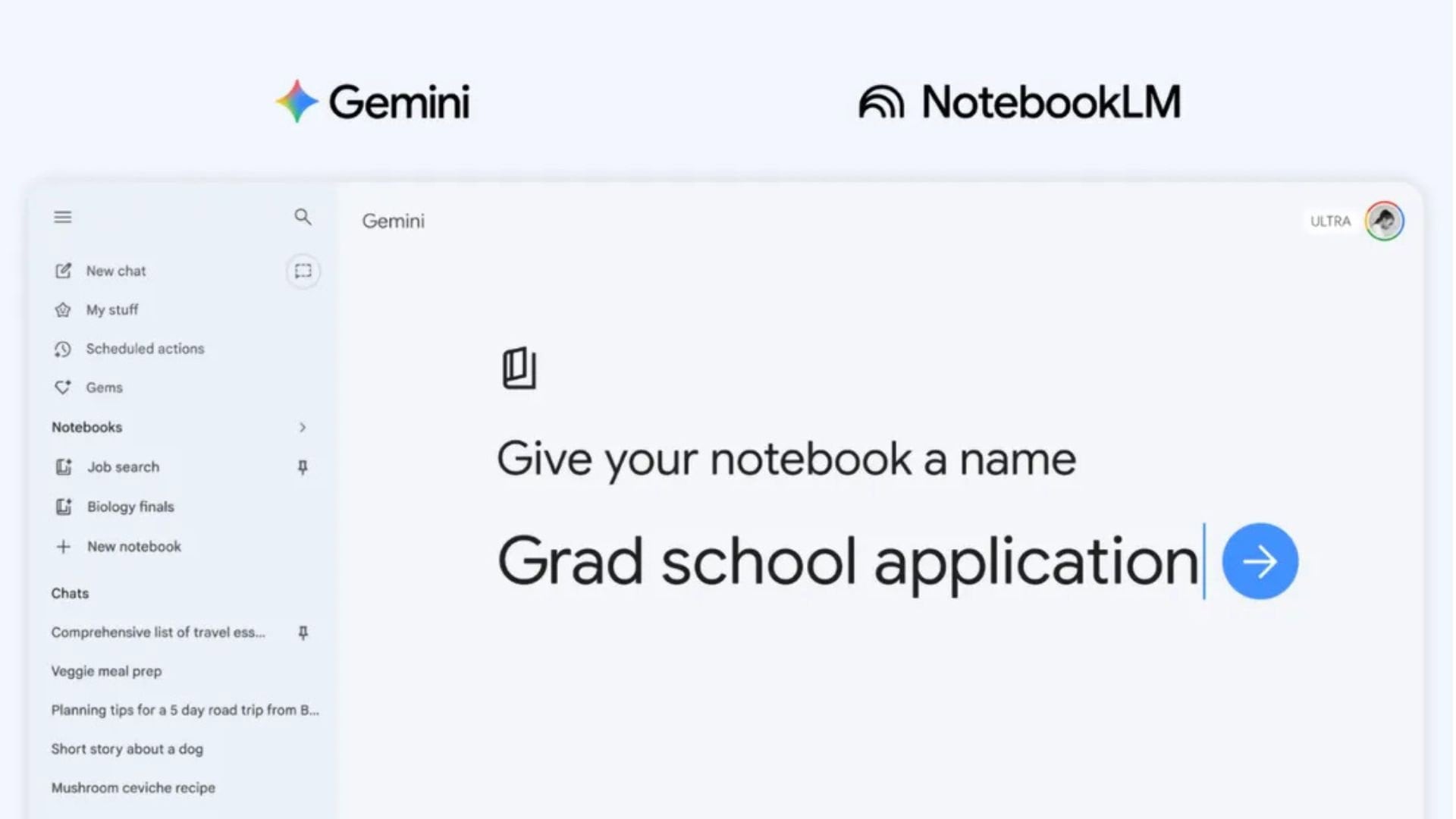 Cuadernos permite reunir archivos, enlaces y textos para consultas más precisas dentro de Gemini. (Europa Press)