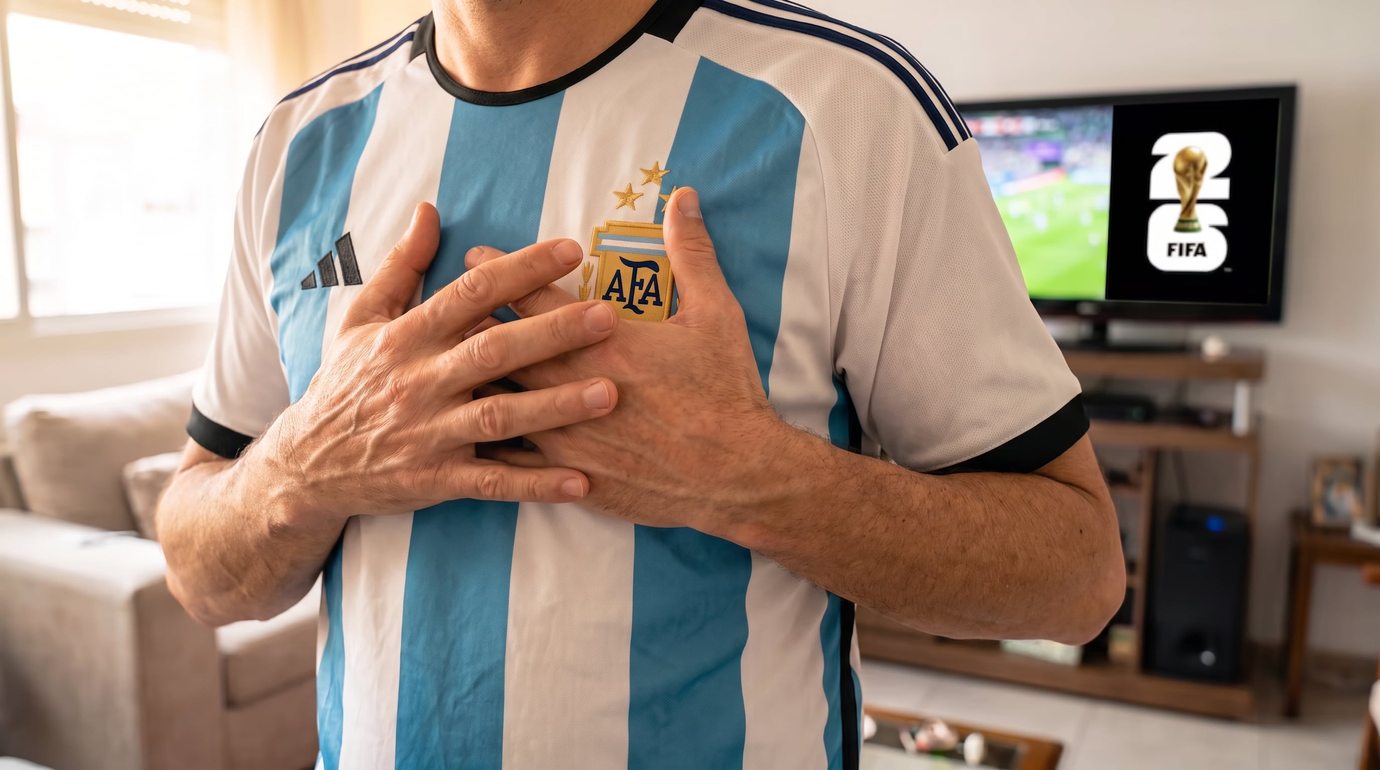 Para millones de argentinos el Mundial moviliza expectativas, ilusiones y tensión emocional, lo que también produce cambios en el organismo (Imagen Ilustrativa Infobae)