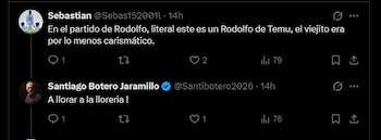 Santiago Botero discutió con