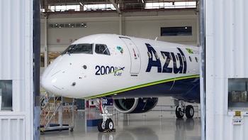 Embraer entrega su avión número 2.000 de la familia de E-Jets desde la entrada en servicio en 2004