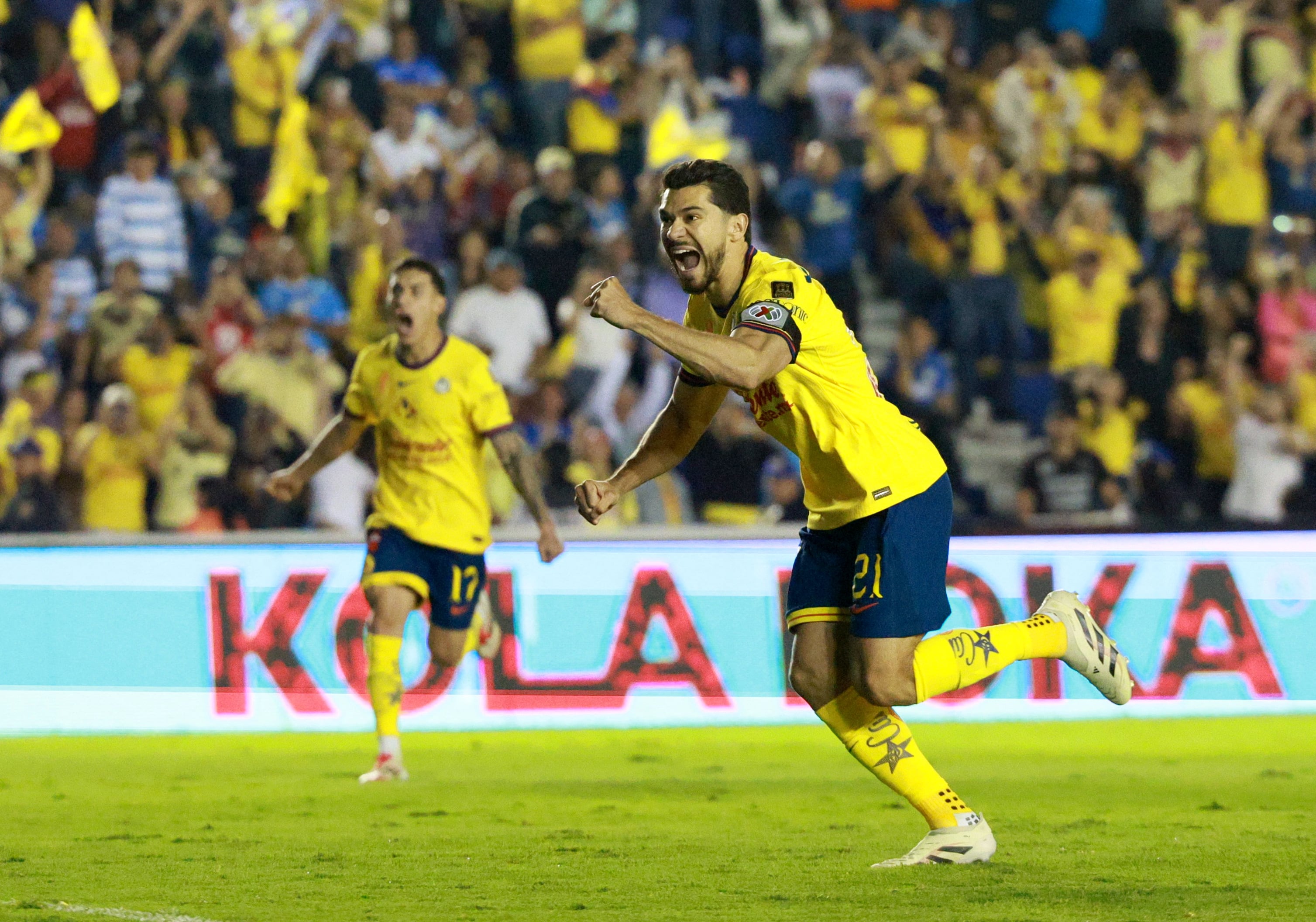 Desde la Jornada 7, Henry Martín se perdió 13 partidos entre Liga MX y Concachampions, afectando las variantes ofensivas del América. REUTERS/Henry Romero