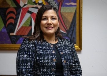 La presidenta ejecutiva de la CCSS, Mónica Taylor Hernández, presentó los ejes de transformación institucional para el periodo 2026-2030. Crédito: Instagram Presidencia de la República