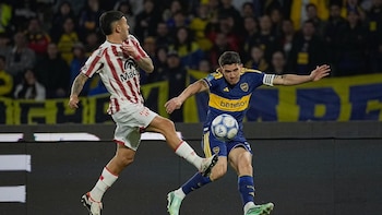 Con el gol de Merentiel, Boca Juniors empata contra Instituto en un duelo clave por la cima de su zona y la Tabla Anual
