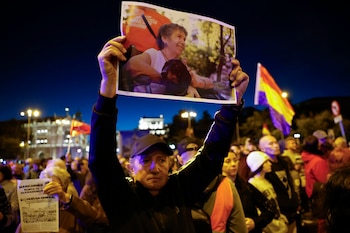 Acto en memoria y homenaje a Maricarmen Abascal en Madrid. (Efe)