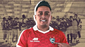 Christian Cueva volvió a Cienciano