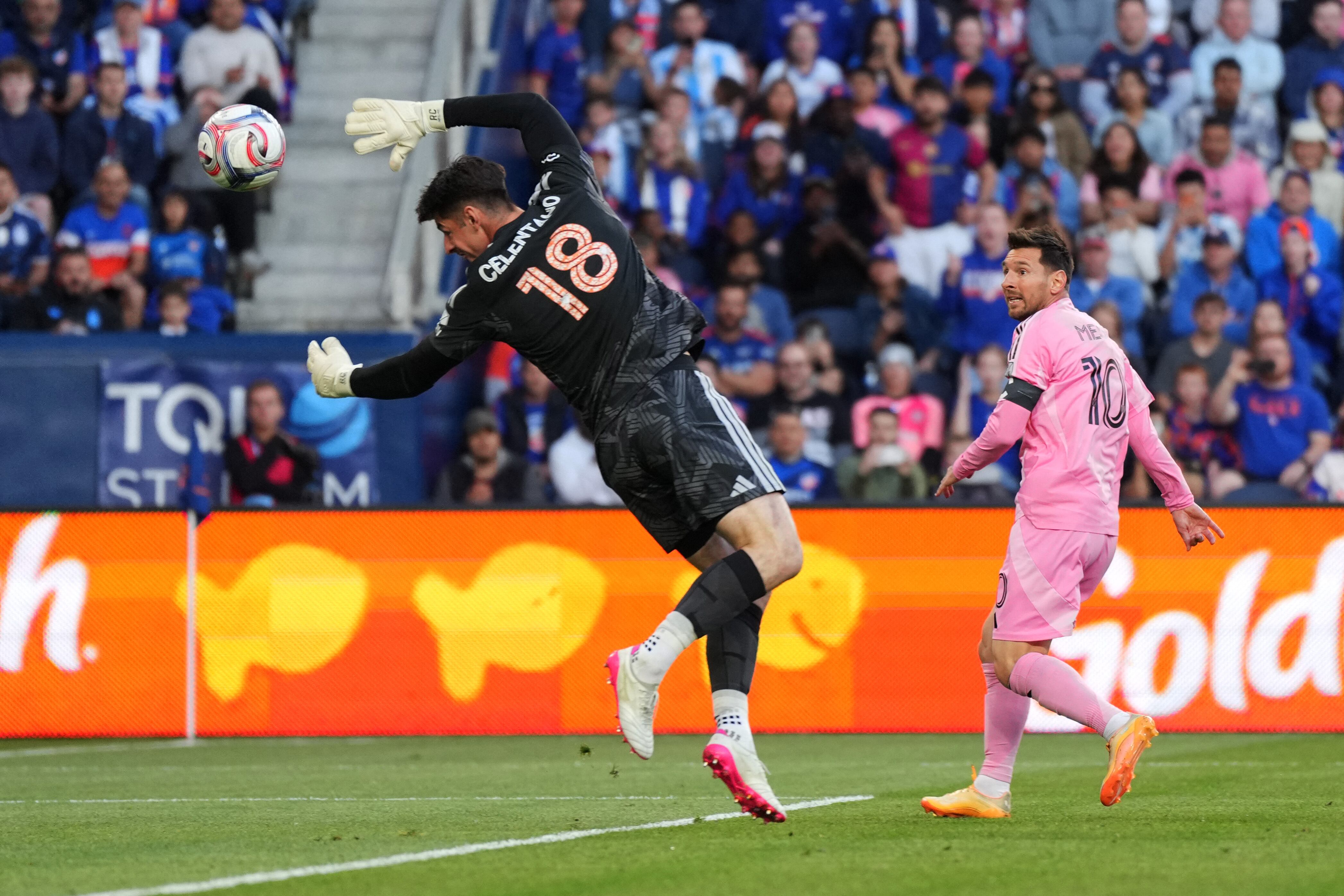 Lionel Messi metió dos goles ante FC Cincinnati (Photo by Jeff Dean / GETTY IMAGES NORTH AMERICA / Getty Images via AFP)
