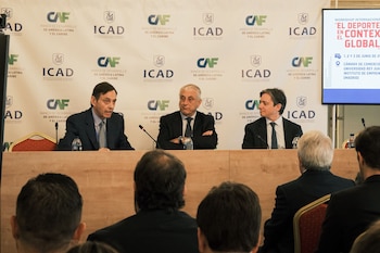 El evento organizado por ICAD al que ha acudido Christian Asinelli (imagen cedida por ICAD)