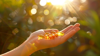 Suplementos de Omega 3. (Imagen