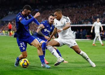 Kylian Mbappé registró varias llegadas