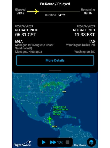 El vuelo de los presos