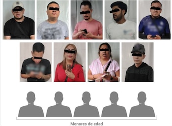 Cinco de los adultos detenidos por la reventa de entradas en el BTS World Tour Arirang ya tenían antecedentes por faltas administrativas. (SSC CDMX)