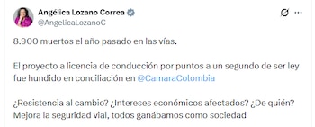 - crédito @AngelicaLozanoC/